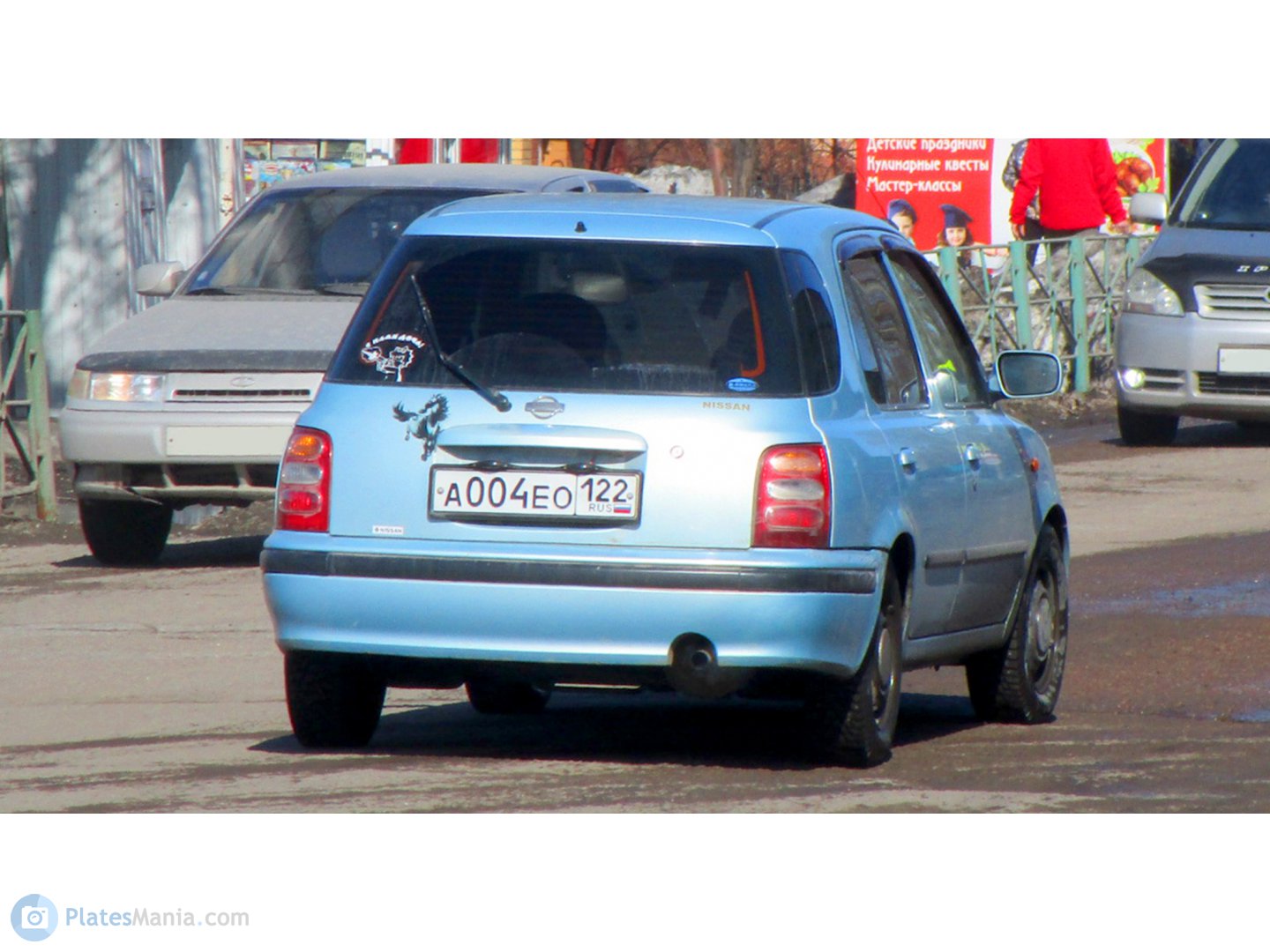 а 004 ео 122, Nissan March 2nd gen 3-door Hatch (K11), 1992–2002