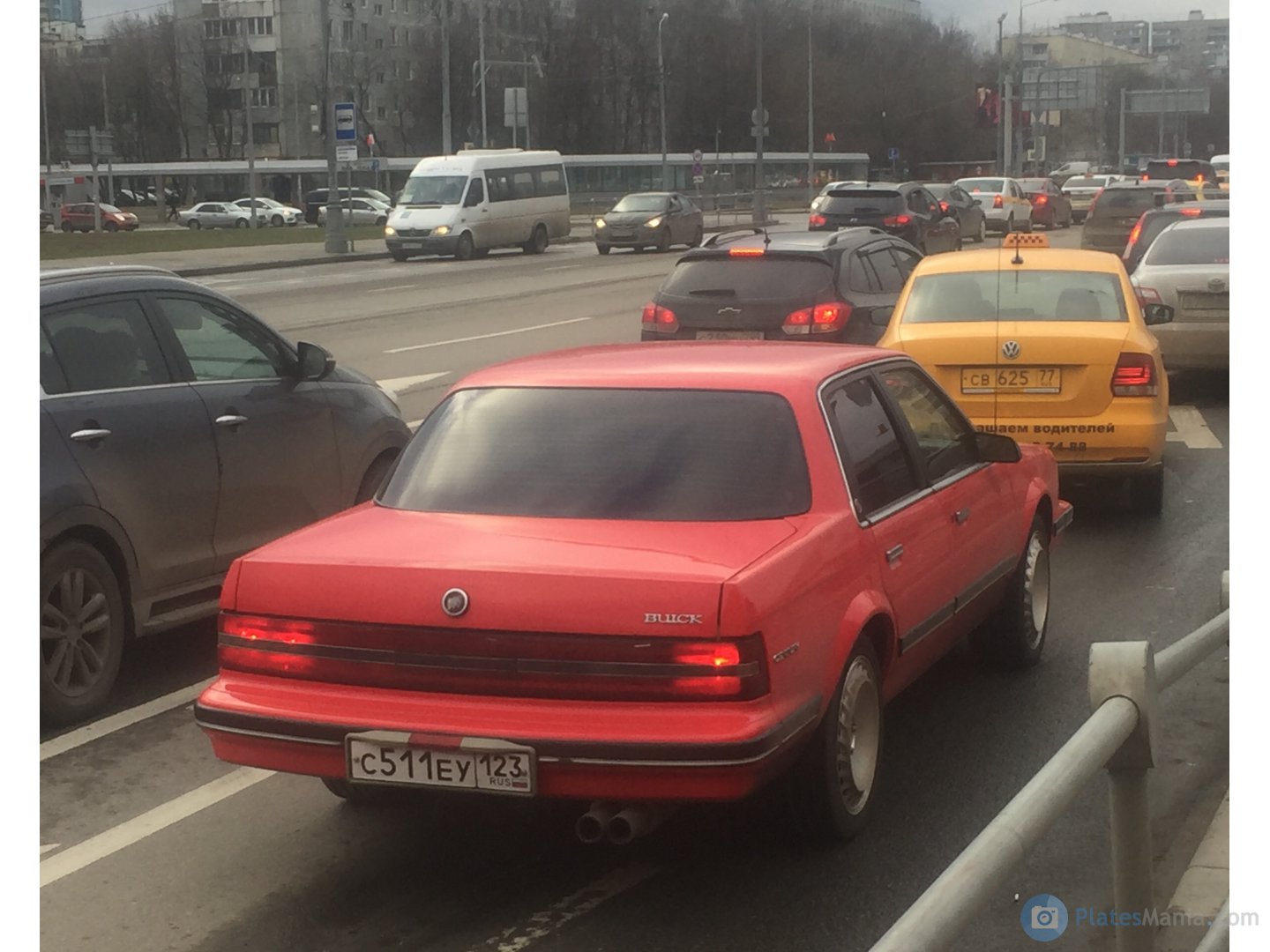 с 511 еу 123, Buick Century 5th gen Sedan (19; A-body), facelift, 1988–1996