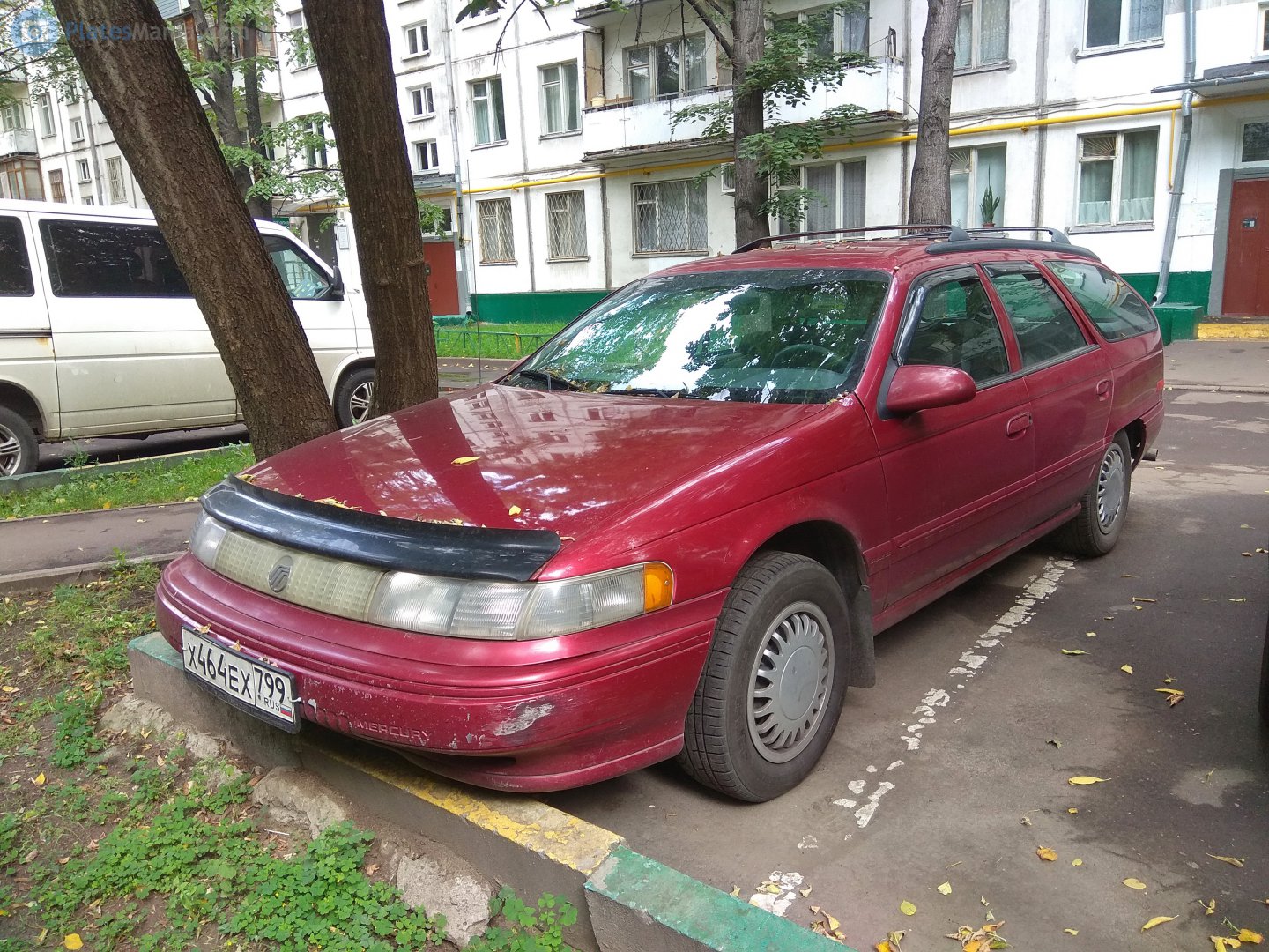 х 464 ех 799, Mercury Sable 2nd gen Sedan (53; DN5), 1991–1995