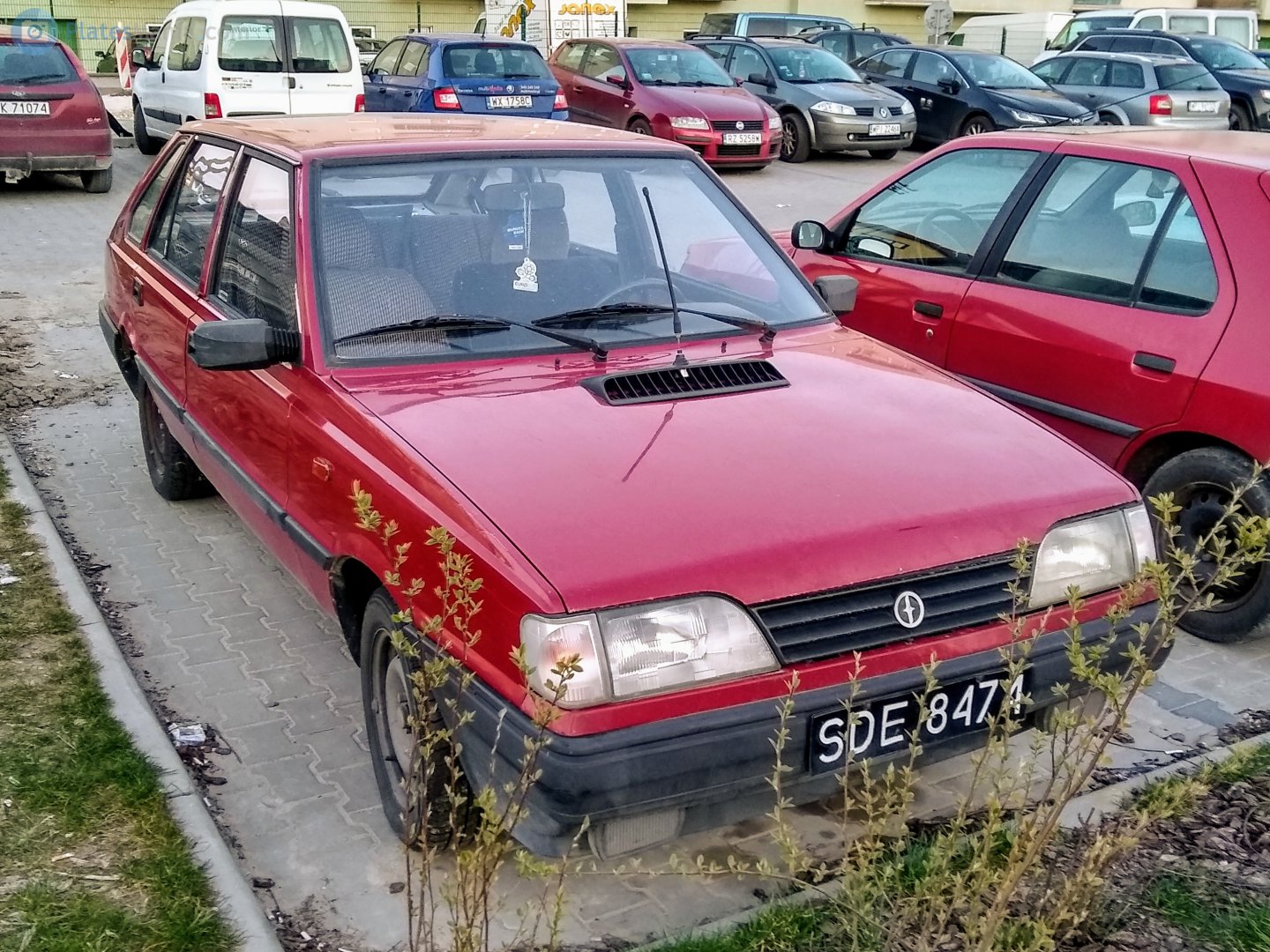 SDE 8474, FSO Polonez 1st gen Liftback (Caro), 2nd facelift, 1991–1997