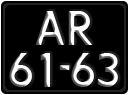 License plate of Portugal, Regular plates
