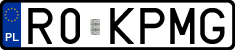 License plates of Poland, Vanity Plates