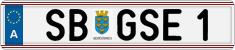 License plate of Austria, Vanity Plates