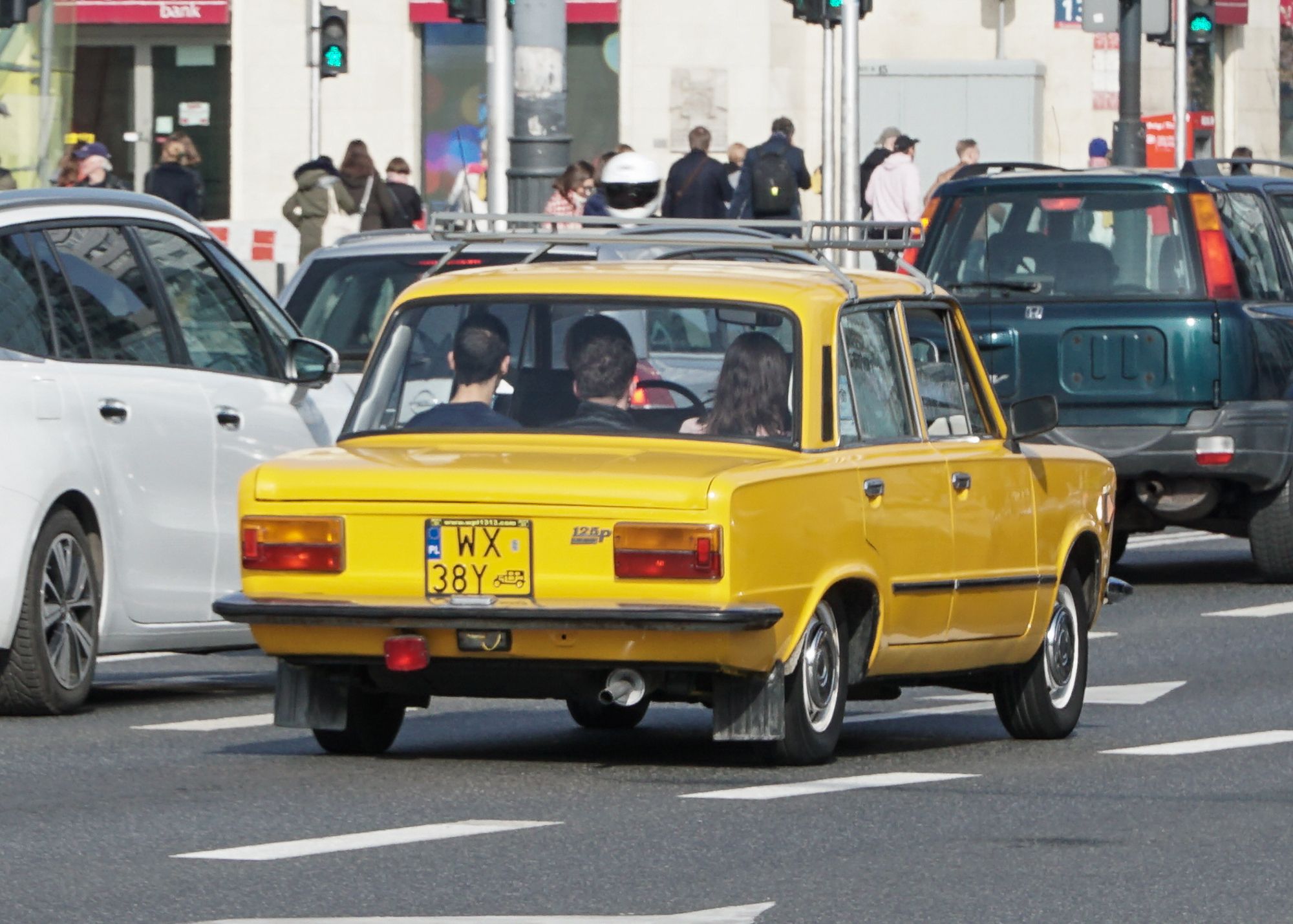 WX 38Y, FSO 125p 1st gen Sedan, 1983–1991