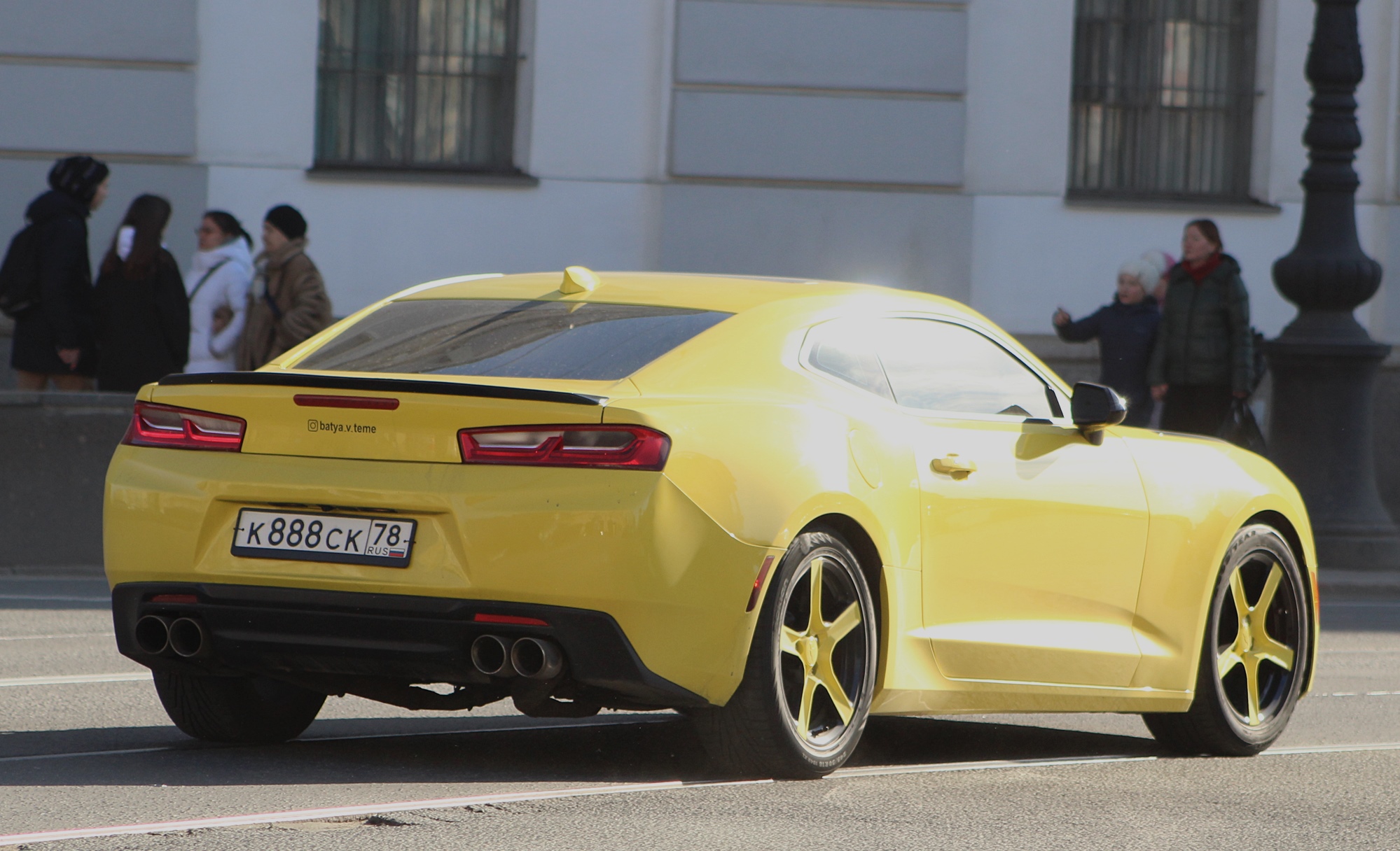 к 888 ск 78, Chevrolet Camaro 6th gen Coupé (Alpha I), 2015–2018