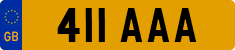 License plate of the United Kingdom, 1932 year system