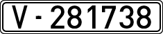 License plates of Spain, 1900 year series
