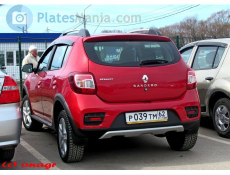 р039тм62, Renault Sandero