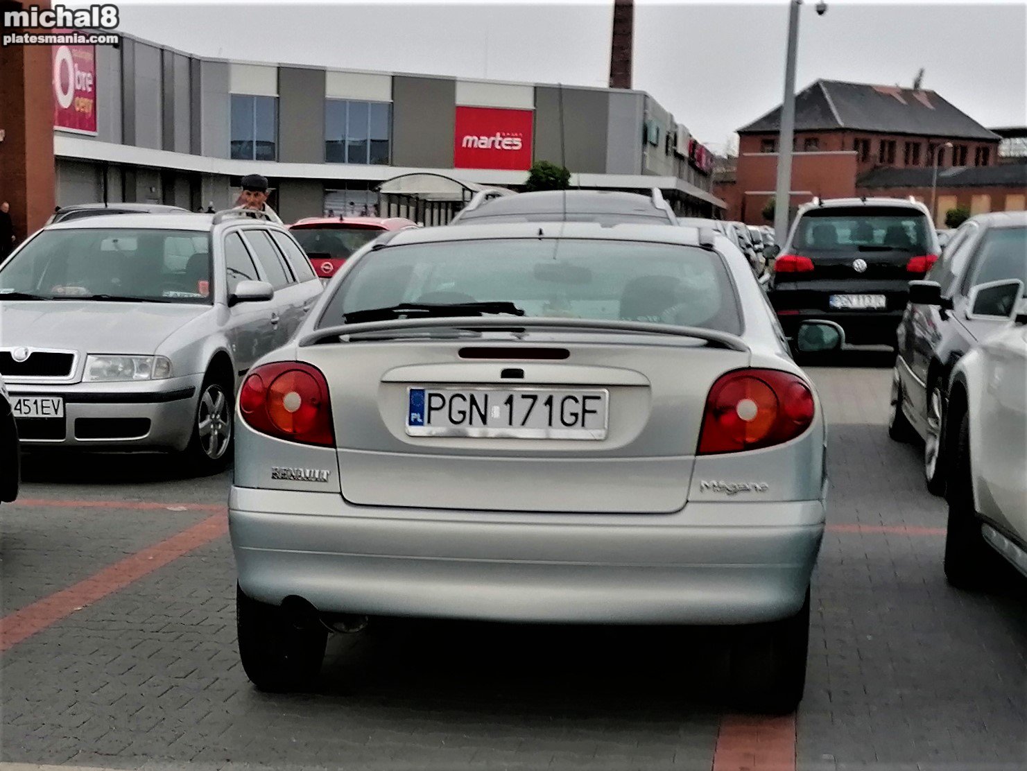 PGN 171GF, Renault Mégane 