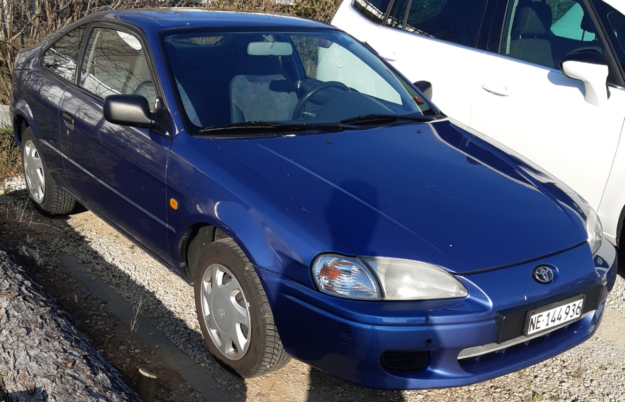 NE 144936, Toyota Paseo 2nd gen Coupé (EL54), 1995–1999