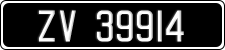 License plate of Ireland, Oldtimers