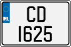 License plate of Ireland, Trailers