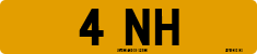 License plate of the United Kingdom, 1932 year system