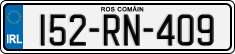 License plate of Ireland, Regular plates