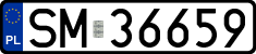 License plates of Poland, Regular car plates