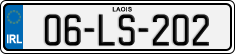 License plate of Ireland, Regular plates