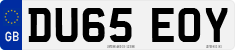 License plate of the United Kingdom, 2001 year system