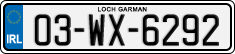 License plate of Ireland, Regular plates