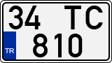 License plate of Turkey, Regular plates
