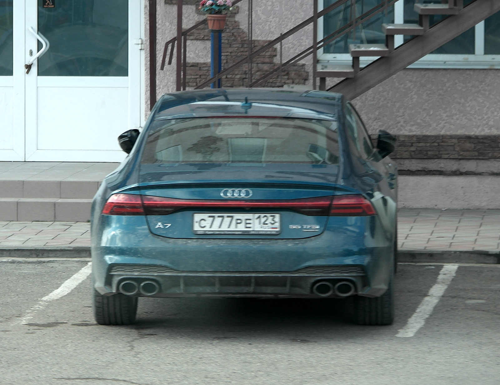 с 777 ре 123, Audi A7 2nd gen Sportback (C8/4KA), 2017–