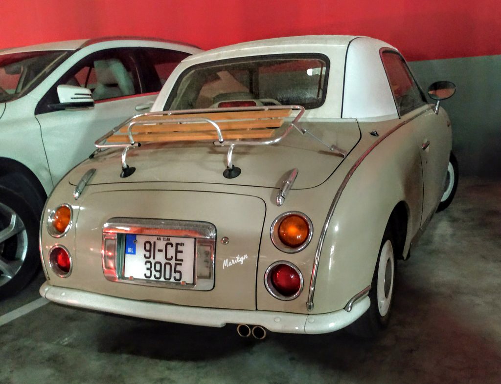 91-CE-3905, Nissan Figaro 1st gen (E-FK10; JP-market), 1991