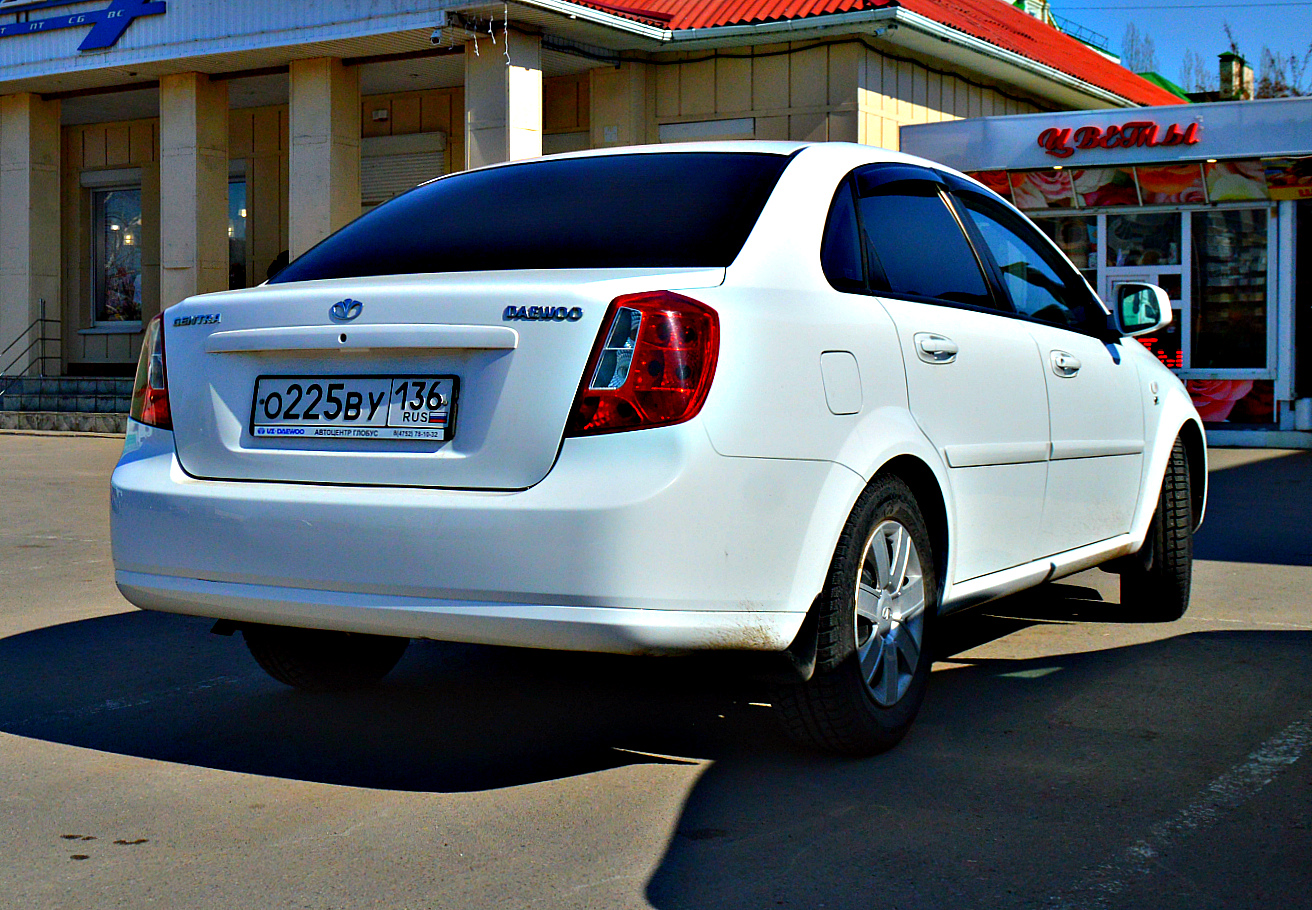 о 225 ву 136, Daewoo Gentra 