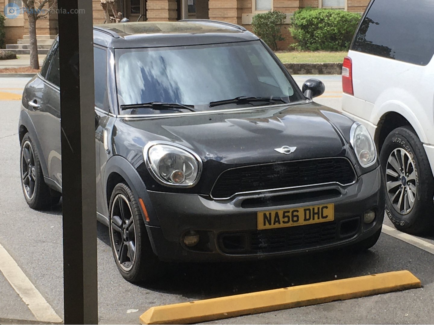 NA56DHC, License plate without vehicle 