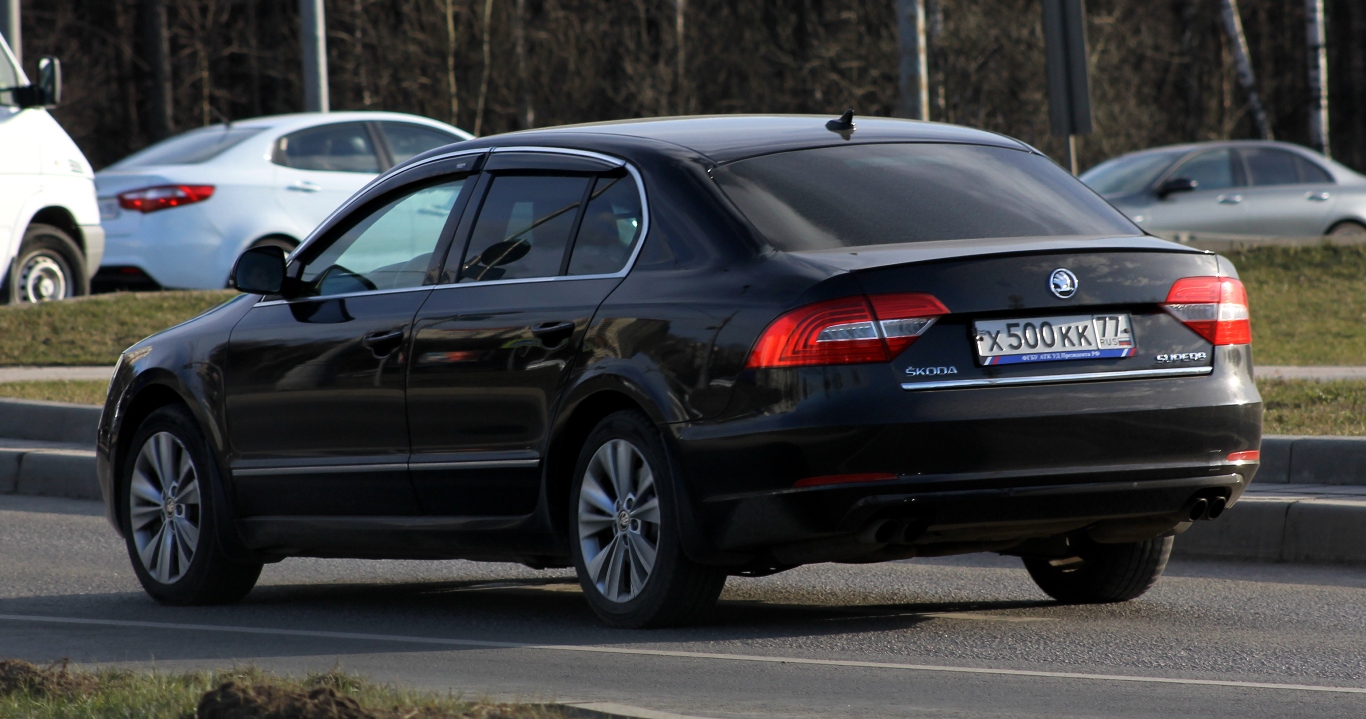 х 500 кк 77, Skoda Superb 
