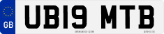 License plate of the United Kingdom, 2001 year system