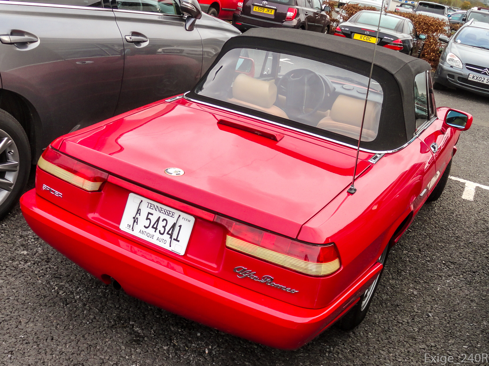 AA 54341, Alfa Romeo Spider 4th gen, 1989–1994