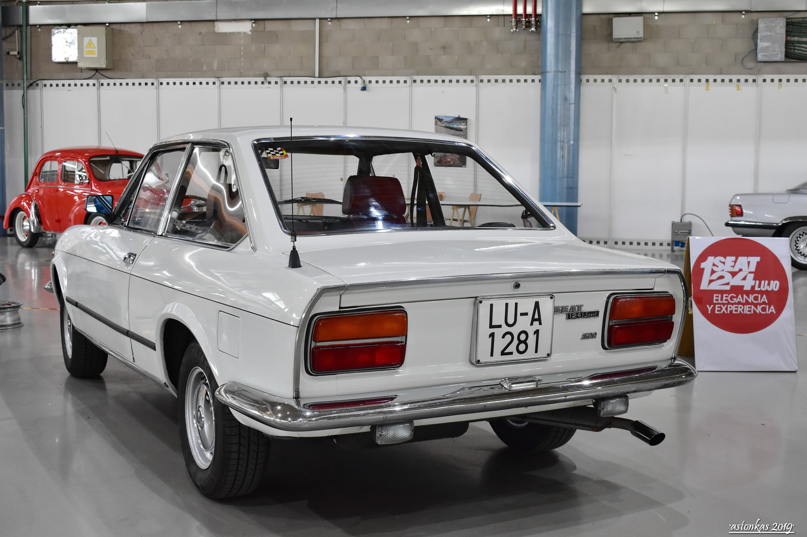 LU 1281 A, SEAT 124 Sport Coupé 1600 (FC-00), 1970-1972