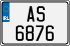 License plate of Ireland, Trailers