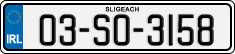 License plate of Ireland, Regular plates