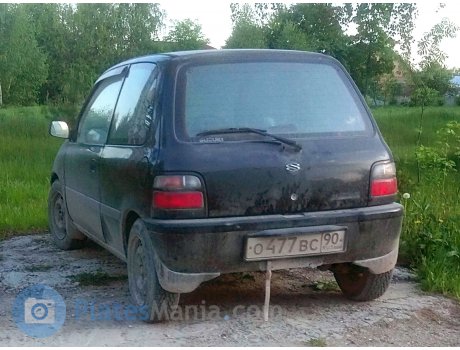 о477вс90, Suzuki Cervo