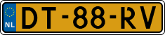 License plate of the Netherlands, Cars