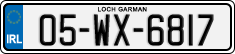 License plate of Ireland, Regular plates