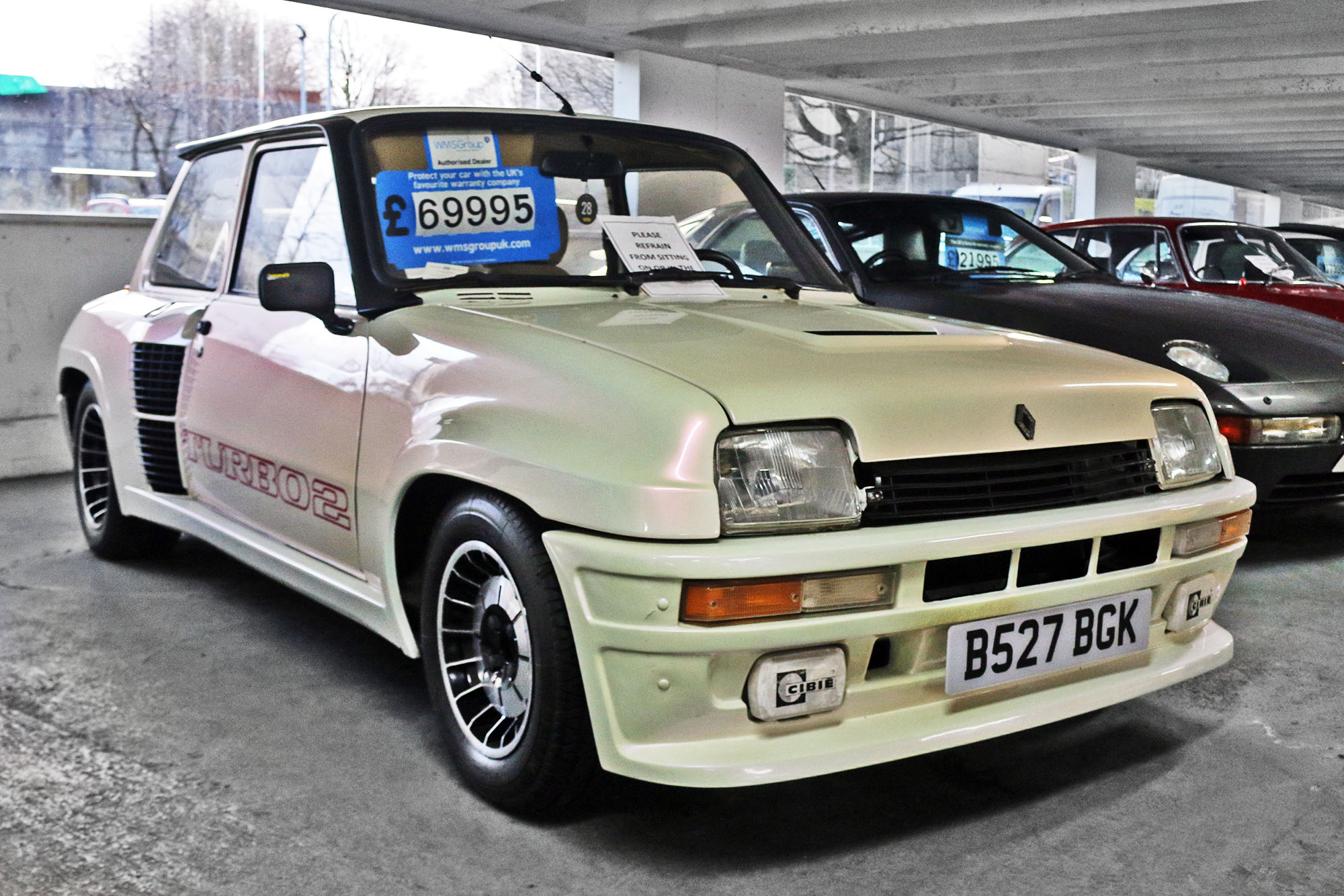 B527BGK, Renault 5 1st gen Turbo (822), 1980–1986