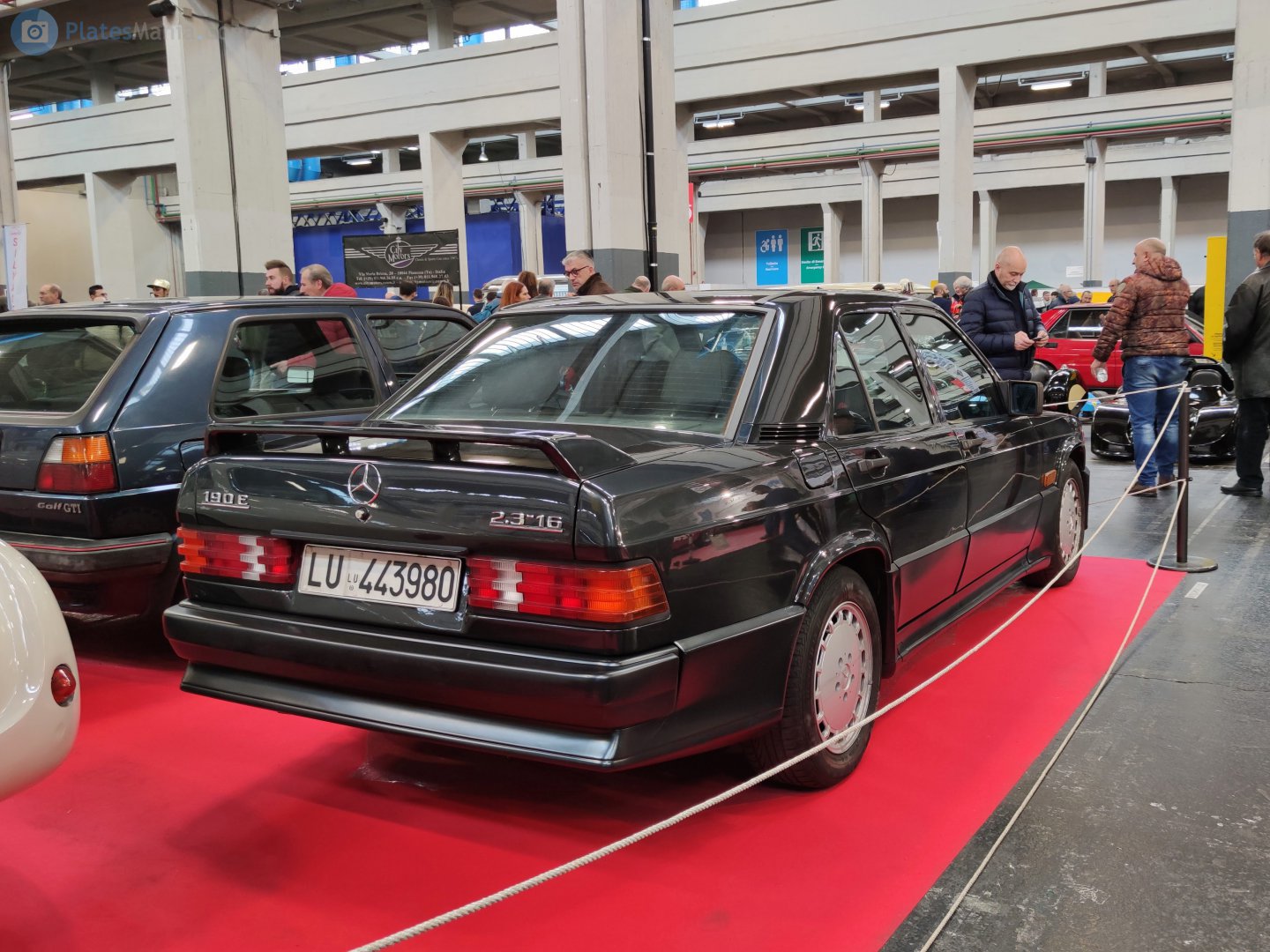 LU 443980, Mercedes-Benz C-Klasse 190 Sedan (W201), 1982–1993