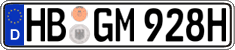 German license plate, Plates for oldtimers (type 