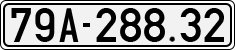 License plate of Vietnam, Cars