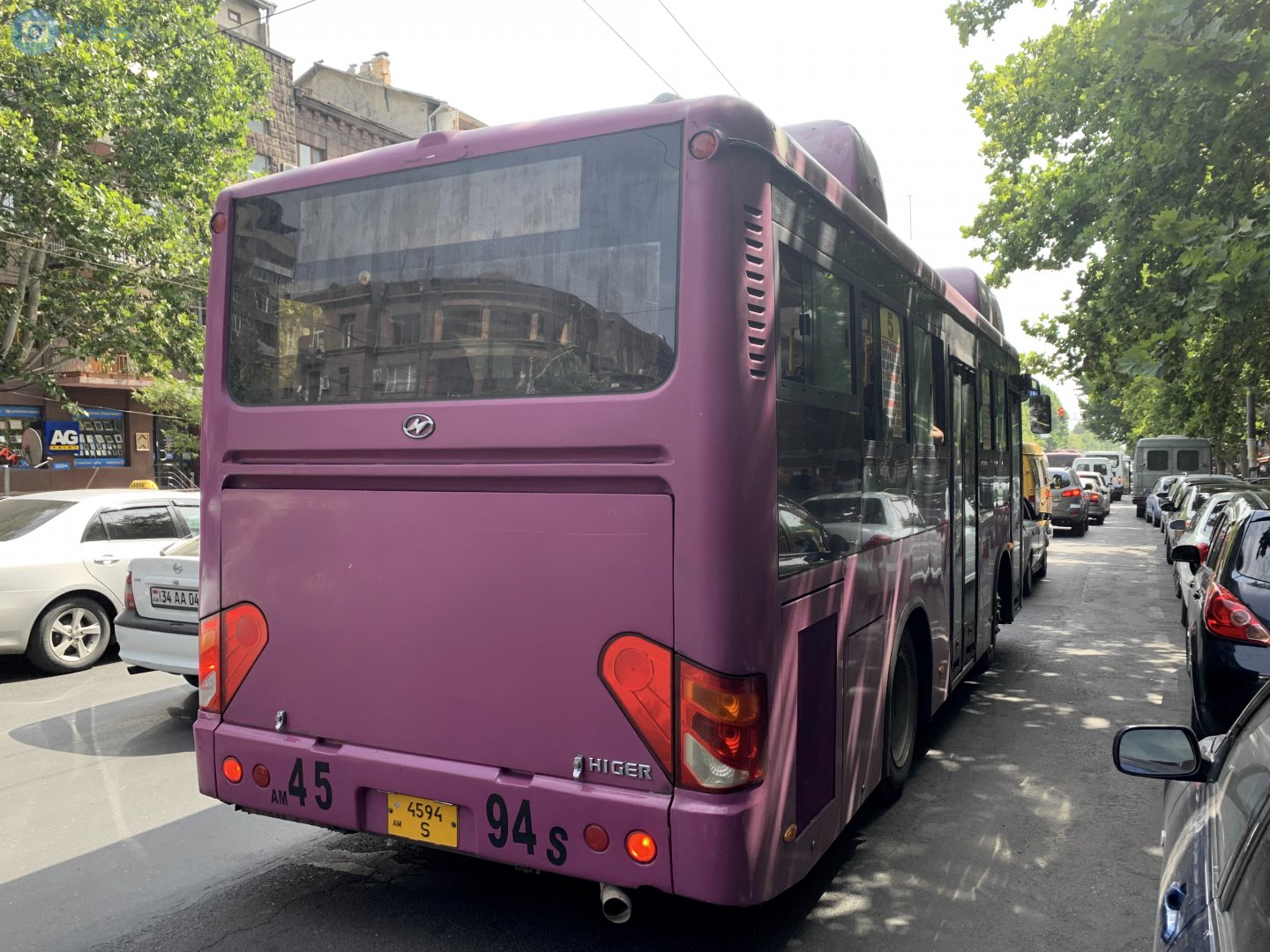 4594 S, Higer KLQ6770 