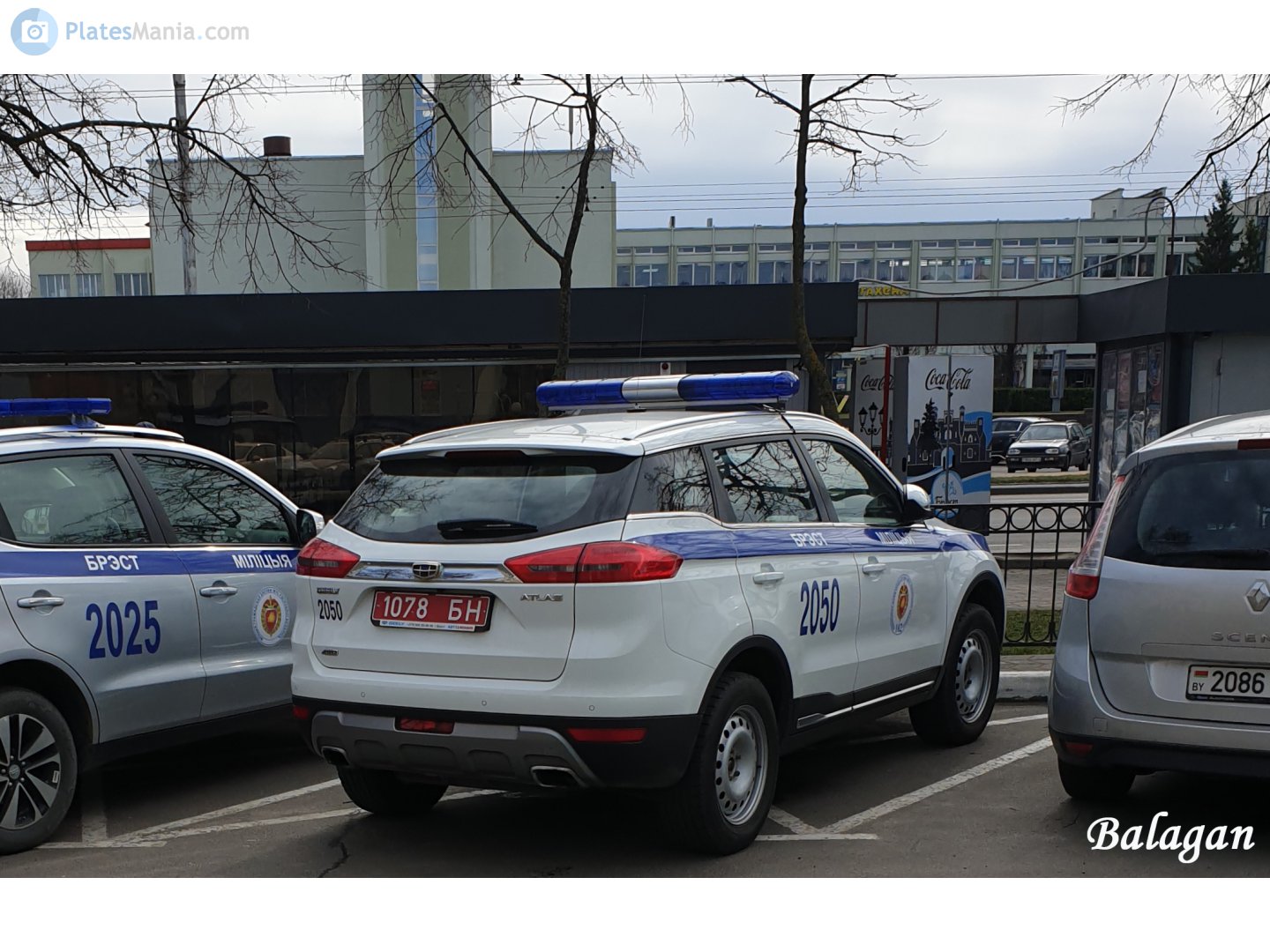 1078 БН, Geely Atlas 1st gen (NL-3; CIS-market), 2017–2021