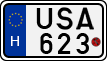 license plates of Hungary, Motorcycles (1990)