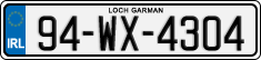 License plate of Ireland, Regular plates