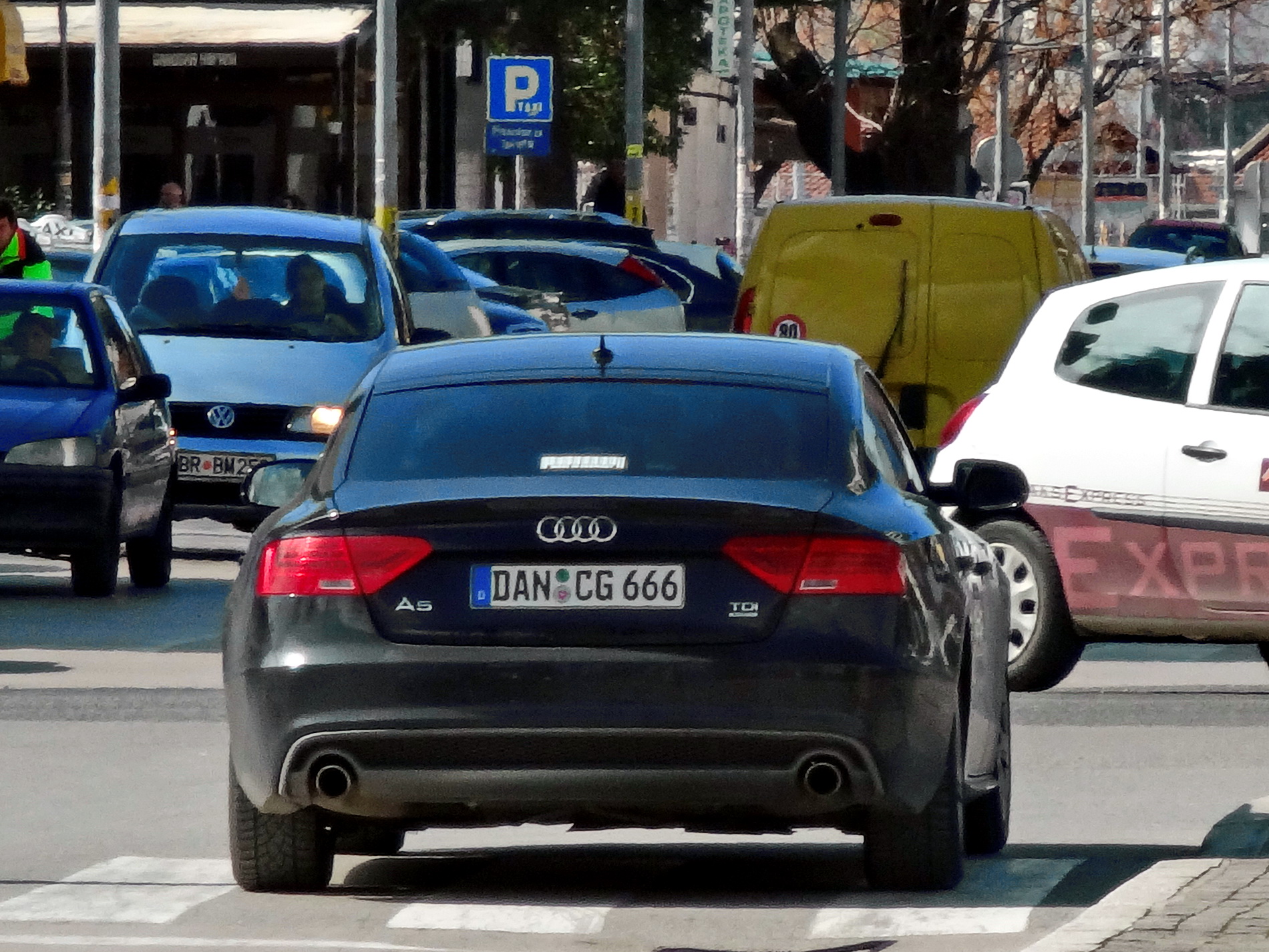 DAN CG 666, Audi A5 1st gen Sportback (B8/8TA), facelift, 2011–2016