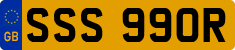 License plate of the United Kingdom, 1963 year system