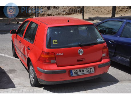 98-WW-3921, Volkswagen Golf