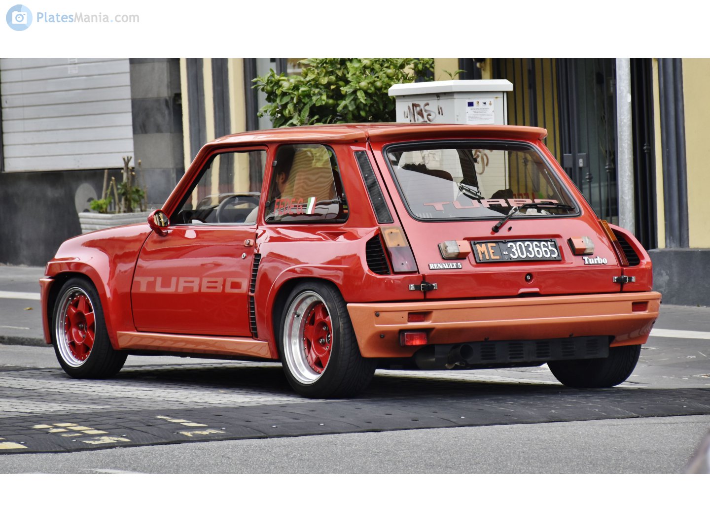 ME 303665, Renault 5 1st gen Turbo (822), 1980–1986
