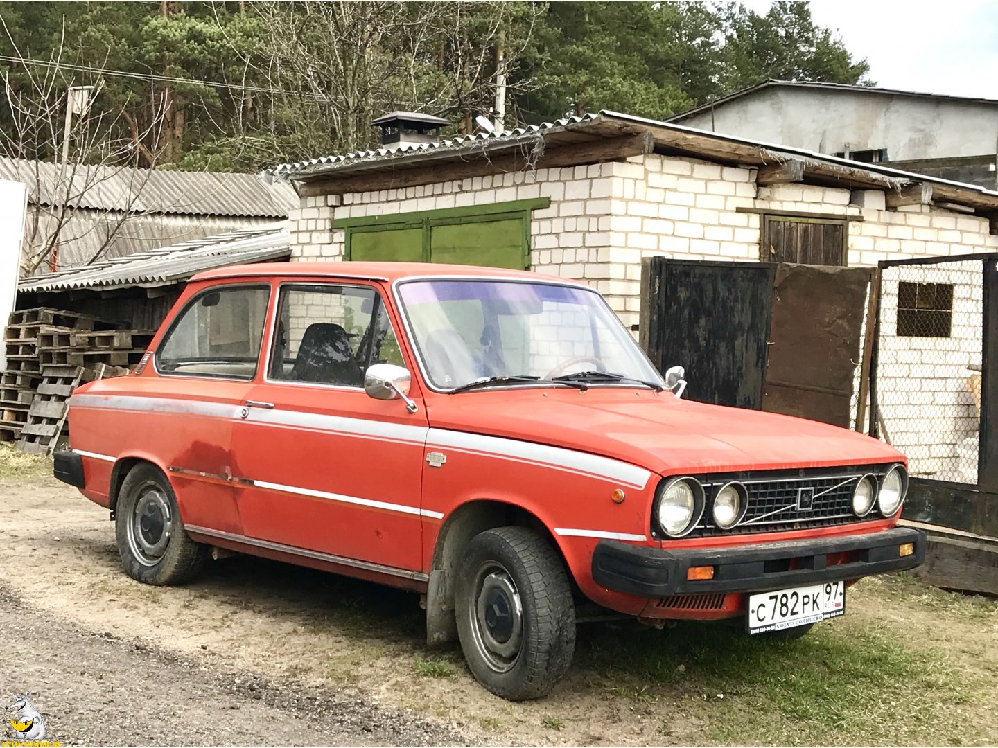с 782 рк 97, Volvo 66 1st gen Sedan, 1975–1980
