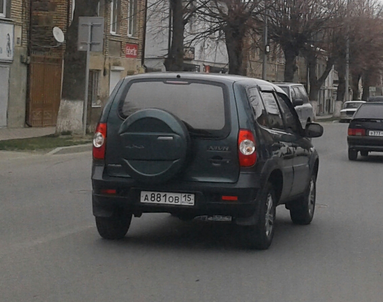 а 881 ов 15, Chevrolet 2123 Niva 